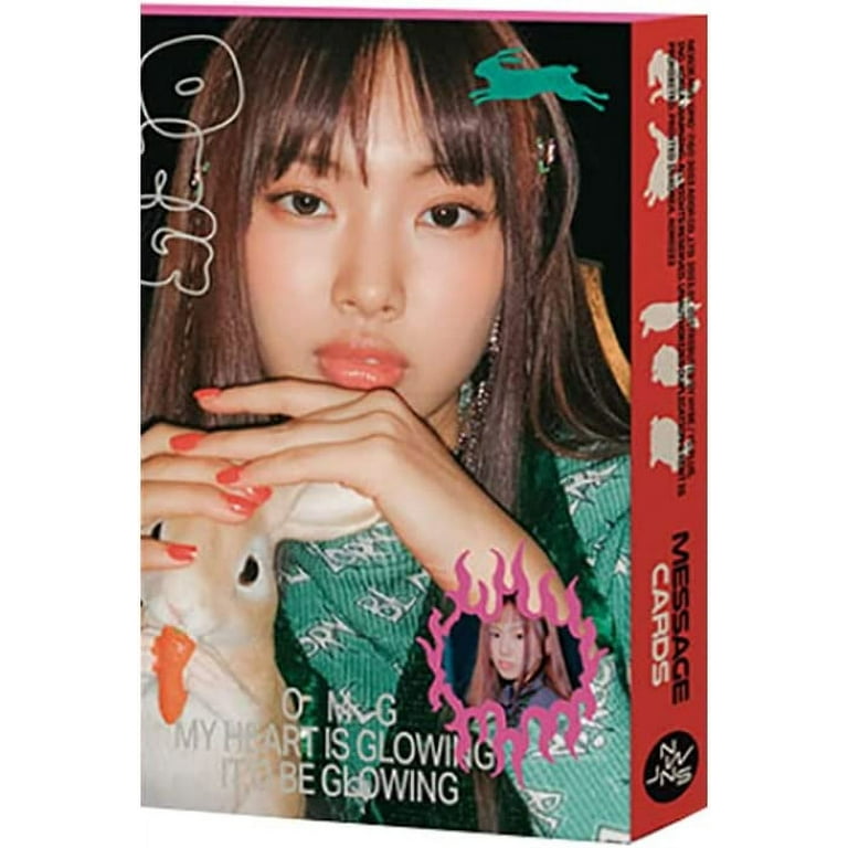 NEWJEANS - 1ST SINGLE 'OMG' MESSAGE CARD VER. (HYEIN) INCLUDES