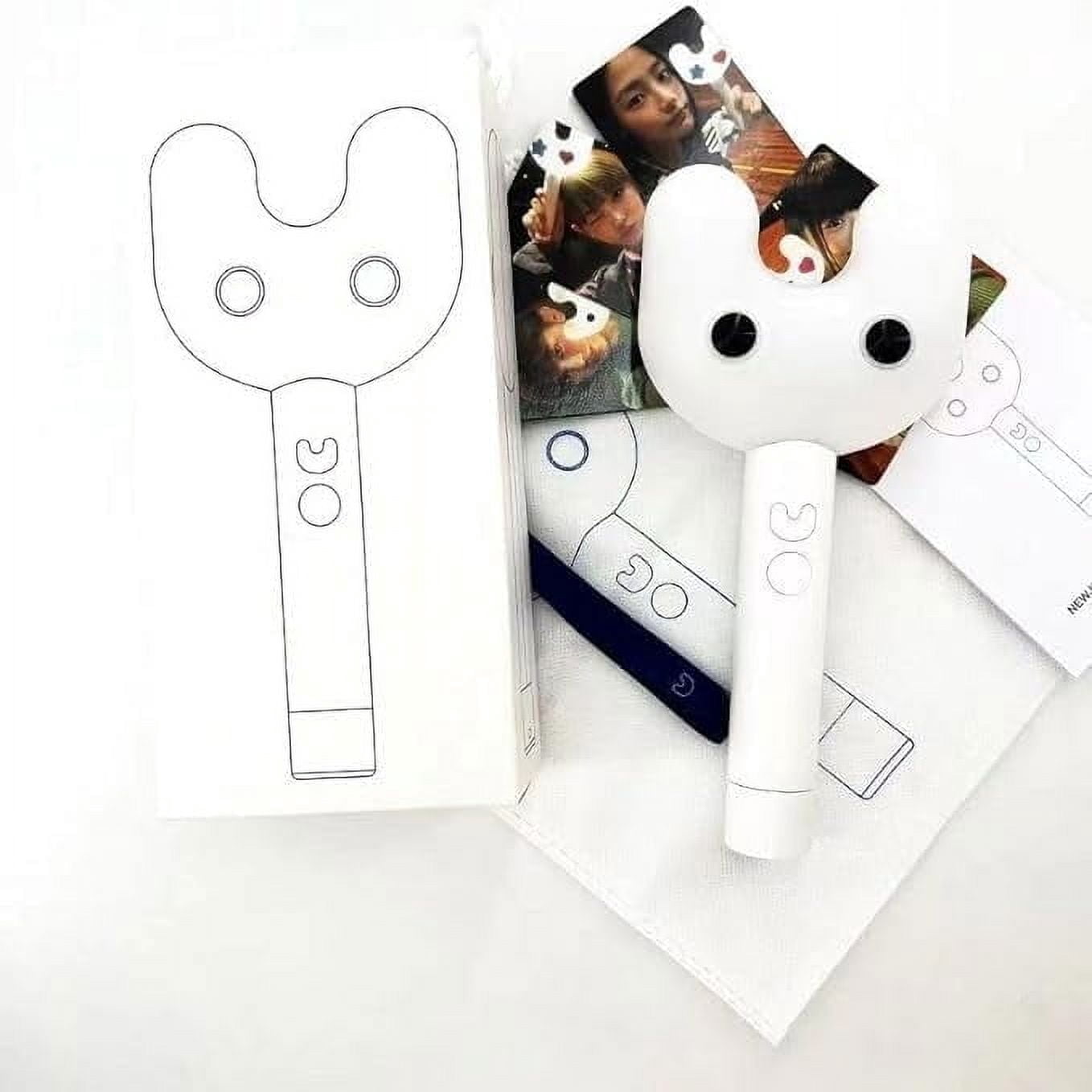 NEWJEA Lightstick Official Light Stick with Photocards - Walmart.com