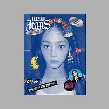 NEWJEANS - [NEW JEANS] 1st EP Album BLUEBOOK HAERIN Version