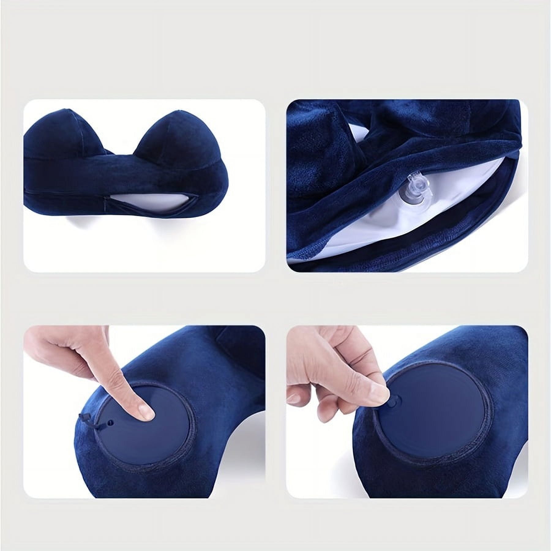 NEWKBO NEWKBO 1pc Travel Pillow Ushaped Pillow Inflatable Portable