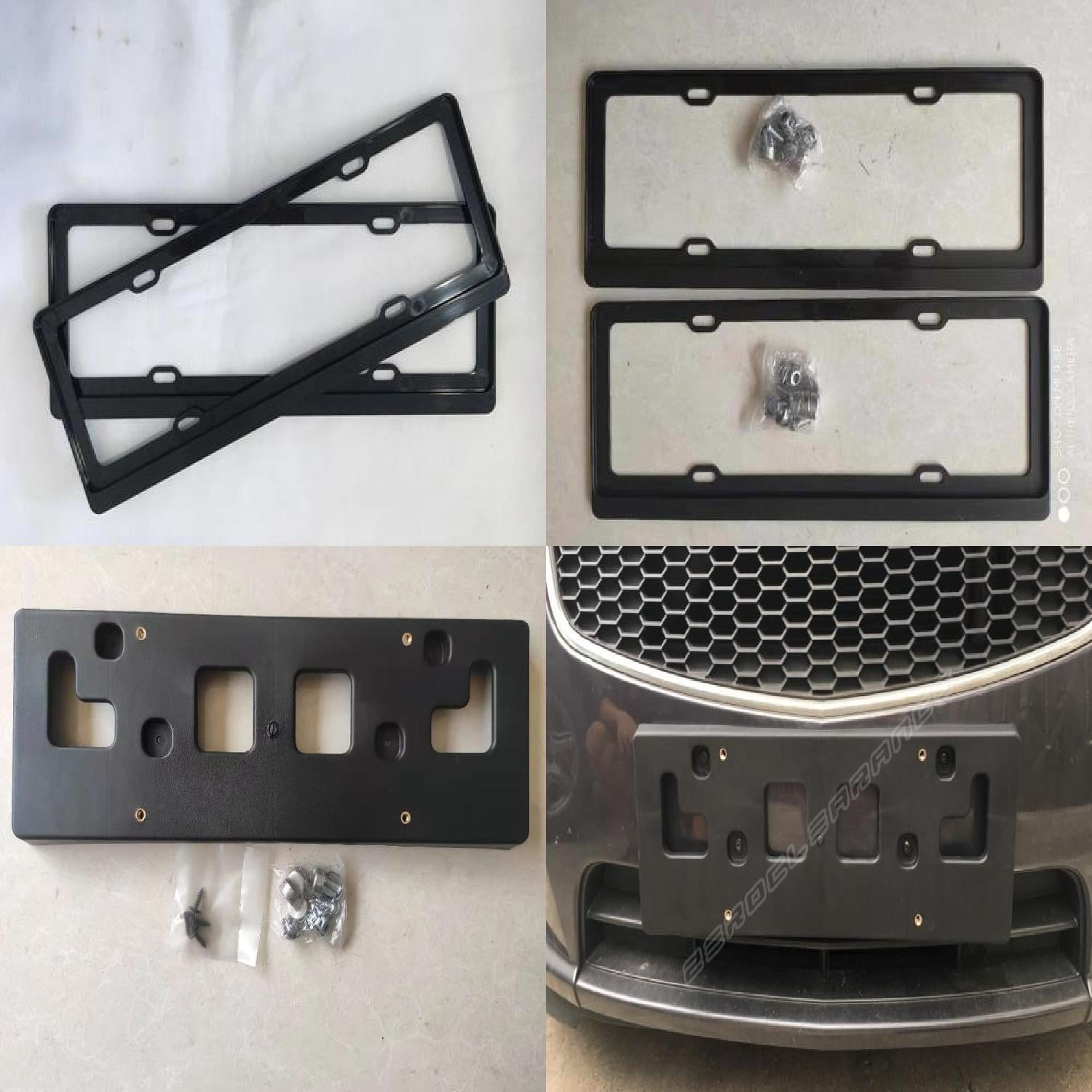 NEWKBO For Chevrolet Cruze 20092015 4 Holes Front License Plate Frame Screw