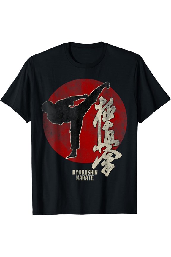 NEWKyokushin Karate Symbol Kyokushinkai Dojo Training T-Shirts S-3XL