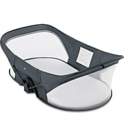 NEWLAKE Portable Travel Bassinet for Baby / Infant Foldable Baby Bed, Gray