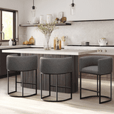 Bar Counter Tools NEWLAYOUT Counter Height Bar Stools Set of 2, 24