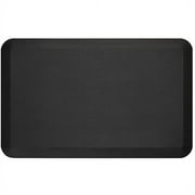 Antifatigue Mat, 2 ft. 8" L x 20" W, 3/4" Thickness, Brushed Texture, Black