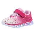 thumbnail image 1 of NEWMALL Girls Led Shoes Flashing Light Up Sneakers (10 Toddler,Fuchsia), 1 of 7