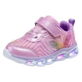 thumbnail image 1 of NEWMALL Girls Led Shoes Flashing Light Up Sneakers (7 Toddler,Pink Multi), 1 of 7