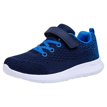 NEWMALL Toddle Kid Boys Breathable Mesh Casual Athletic Sneaker, Sizes 5-13