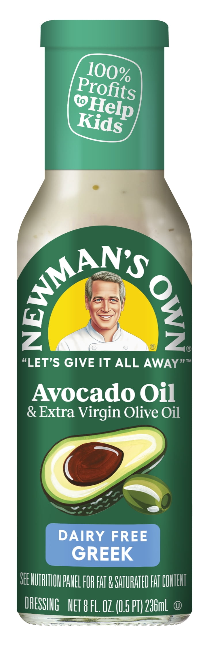 Newman's Own Avocado Oil & Evoo Greek