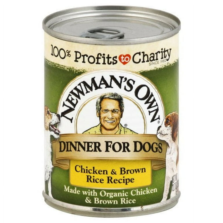 Newman s Own Organic Premium Dog Food Chicken Brown Rice 12.7 oz Walmart