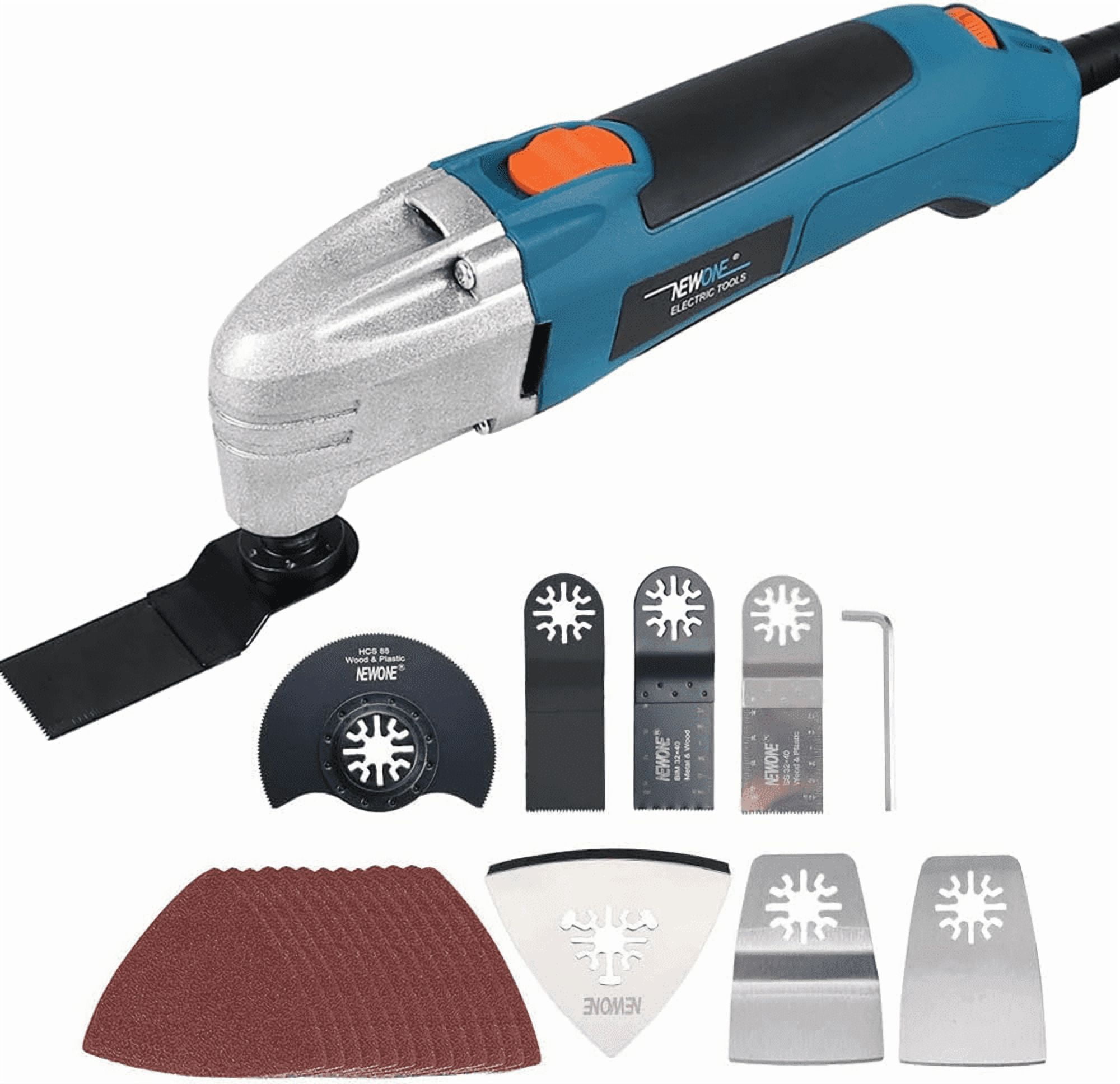 DeWalt DWE315B Oscillating Multi-Tool | 300W | Tool-Free Blade Change | 29 Accessories Included