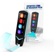 NEWYES AI Pen, Reading Pen for Dyslexia Scan Reader Pen 4 Text to Speech Device Translator Pen, Photo Translation OCR 16GB Bluetooth Pen Scanner for Students Adults Blue 3.99
