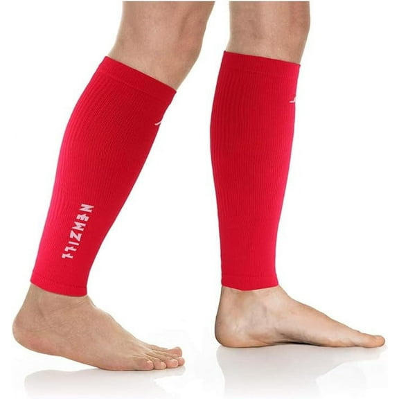 NEWZILL Compression Calf Sleeves (20-30mmHg) for Men & Women - Ideal Alternative to Compression Socks for Running, Travel, Nursing - Perfect Calf Support for Pain Relief & Recovery