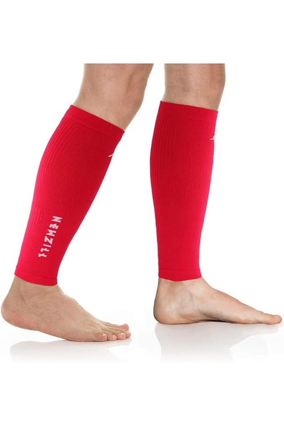 Compression Calf Sleeves (20-30mmHg) for Men & Women - Ideal Alternative to Compression Socks for Running, Travel, Nursing - Perfect Calf Support for Pain Relief & Recovery