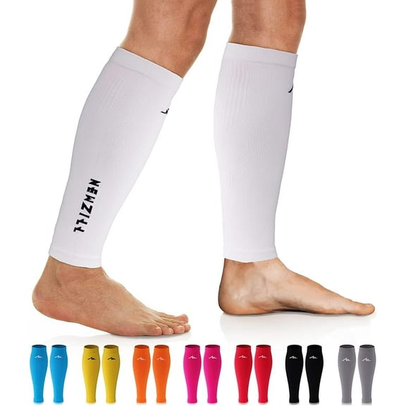 Newzill Clima-Pro Compression Calf Sleeves 20-30mmHg for Men & Women Running, Travel, Nursing, Pain Relief