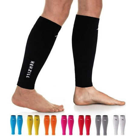 Newzill Graduated Compression Calf Sleeves, 20-30mmHg, Circulation & Recovery Support, Men & Women