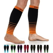 NEWZILL Compression Calf Sleeves (20-30mmHg) for Men & Women - Ideal Alternative to Compression Socks for Running, Travel, Nursing - Perfect Calf Support for Pa
