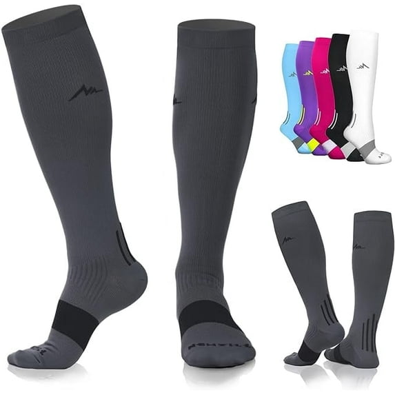 Newzill Medical Compression Socks 20-30 mmHg for Women & Men, Large/X-Large, Ideal for Running, Travel & Nurses