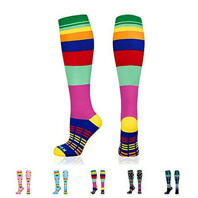 NEWZILL Medical Compression Socks for Women and Men Circulation 20-30 ...