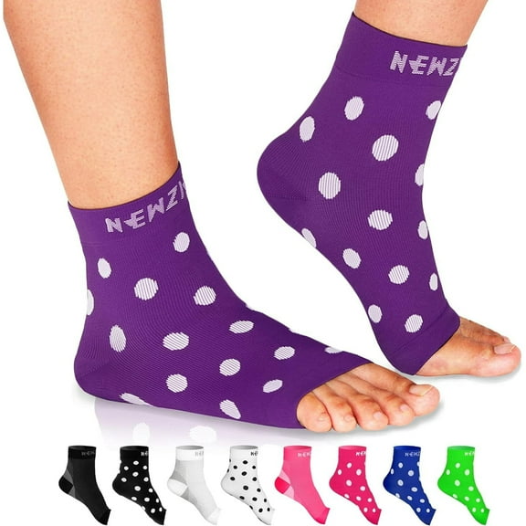 NEWZILL Plantar Fasciitis Socks with Arch Support, Eases Swelling & Heel Spurs, BEST 24/7 Foot Care Compression Sleeve, Ankle Brace Support, Increases Circulation, Relieve Pain Fast