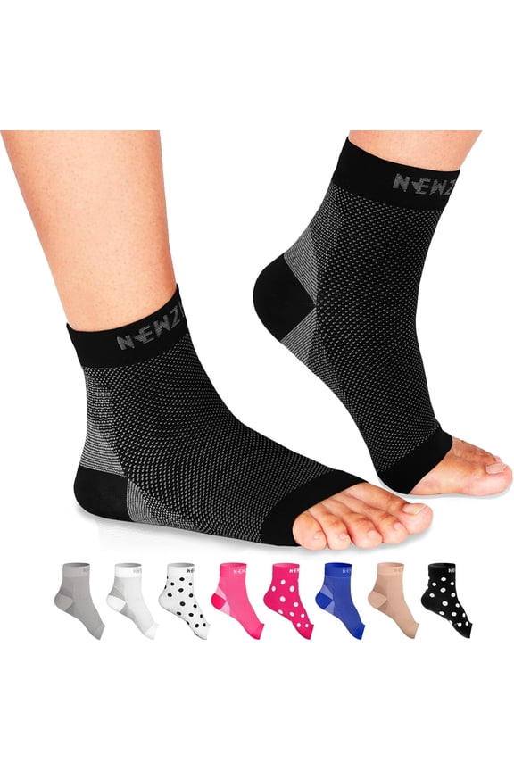 Compression Socks for Plantar Fasciitis, Arch Support, Achilles Tendonitis & Heel Pain Relief