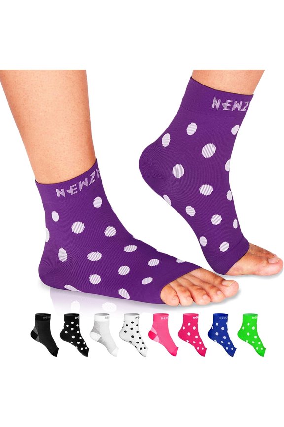 Plantar Fasciitis Socks with Arch Support, Eases Swelling & Heel Spurs, BEST 24/7 Foot Care Compression Sleeve, Ankle Brace Support, Increases Circulation, Relieve Pain Fast
