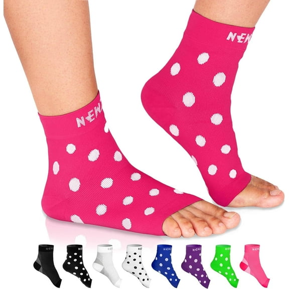 NEWZILL Plantar Fasciitis Socks with Arch Support, Eases Swelling & Heel Spurs,  BEST 24/7 Foot Care Compression Sleeve, Ankle Brace Support, Increases Circulation, Relieve Pain Fast