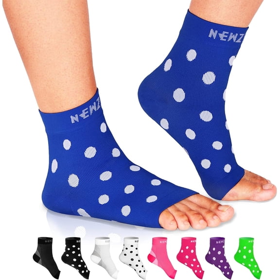 NEWZILL Plantar Fasciitis Socks with Arch Support, Eases Swelling & Heel Spurs,  BEST 24/7 Foot Care Compression Sleeve, Ankle Brace Support, Increases Circulation, Relieve Pain Fast