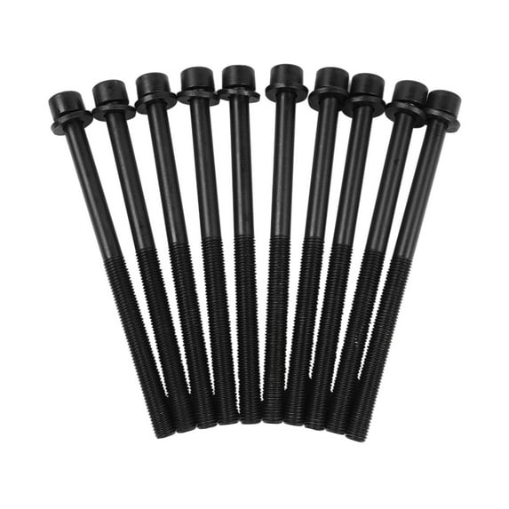 NEWZQ 10Pcs Engine Cylinder Head Bolt for Kia Optima Hyundai Sonata Sedan Sport Utility 2011-2020