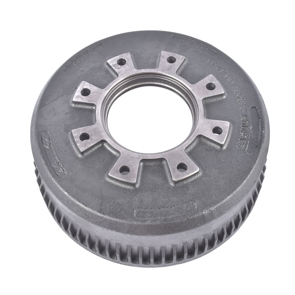 NEWZQ 12-1/4 x 3-3/8" Brake Drum 10,000 GD Trailer Axle Fits for Dexter 008-288-05 Hub Silver Metal
