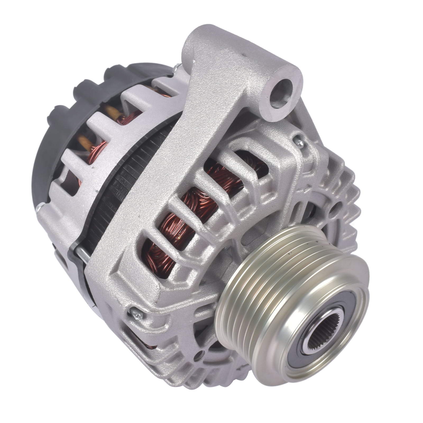 NEWZQ 12V 150A Alternator Fits Select: 2010-2015 Chevrolet Camaro Convertible Coupe 6.2L V8 1Pc
