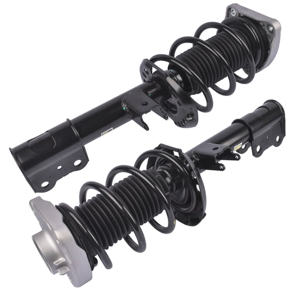 NEWZQ 2Pcs Front Suspension Strut and Coil Spring Assembly for Mercedes-Benz CLA250 GLA250 Sedan 2014-2020