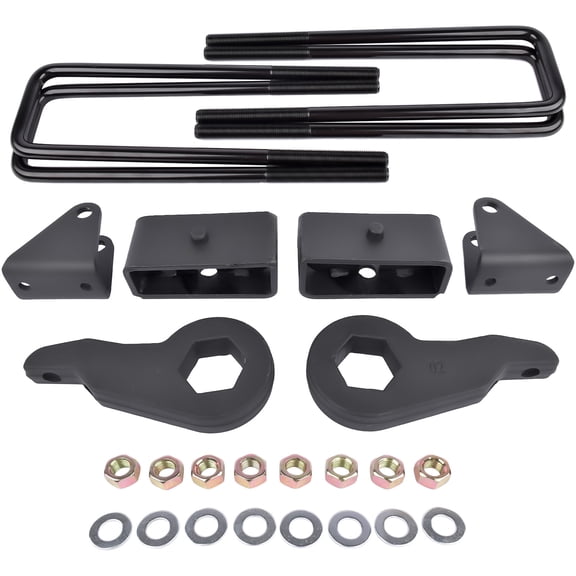 NEWZQ 3"+2'' Leveling Lift Kit for 2001-2010 GMC Sierra 2500 2500HD 3500 3500HD 8 Lug