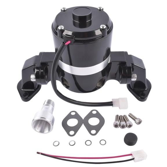 NEWZQ 35 GPM High Flow Rate Electric Water Pump for BBC Big Block Chevy 396 427 454 V8 Engines Black