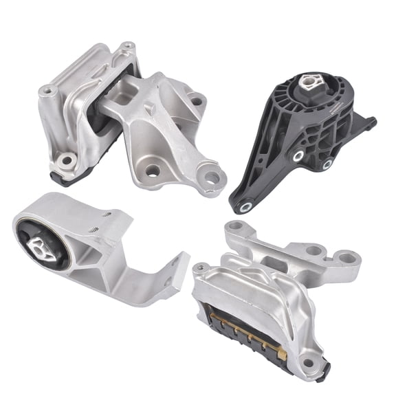 NEWZQ 4Pcs Engine Motor Transmission Mount for Buick Enclave Chevrolet Traverse SUV 2018-2023 Silver