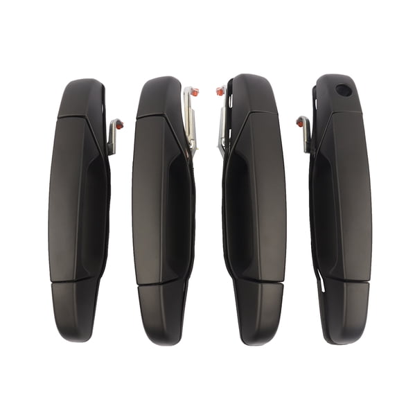 NEWZQ 4Pcs Exterior Door Handle for Cadillac Escalade Chevrolet Tahoe Pickup Sport Utility 2007-2014
