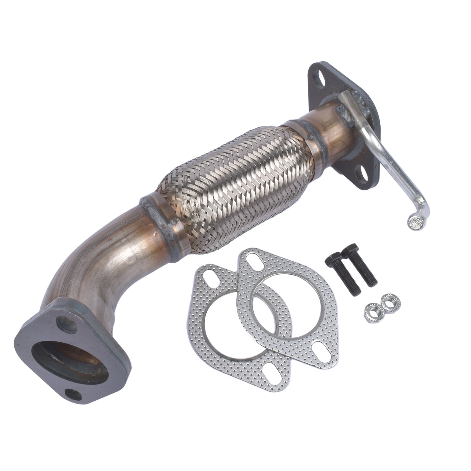 Stainless Steel Exhaust Muffler Pipe For 2009-2010 Hyundai Sonata 2.4L - Direct Fit Replacement