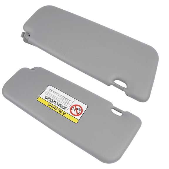 NEWZQ Front Left and Right Sun Visor Fits 2012-2015 Hyundai Accent Hatchback Sedan 1.6L L4 2Pcs