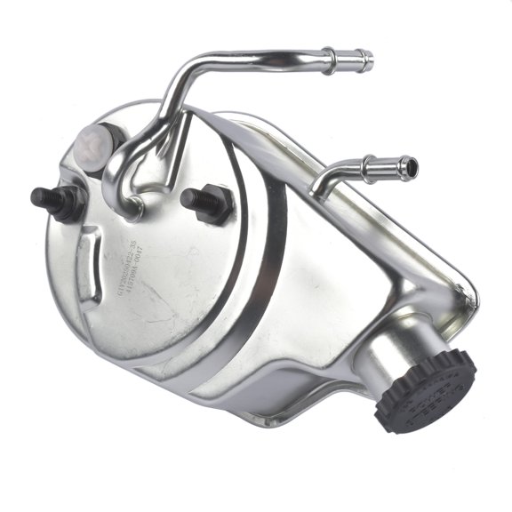 NEWZQ High Flow P-Series Power Steering Pump Fits for GMC 6.6 Duramax 2001-2010 Silver 1Pc