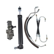 NEWZQ Power Steering Valve Cylinder Hose Kit for Chevrolet Corvette Convertible Coupe 1964-1979