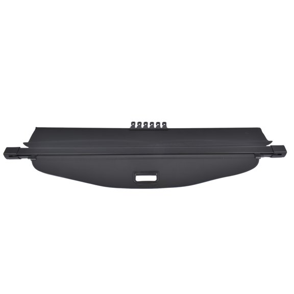 NEWZQ Rear Cargo Cover Fits Select: 2010-2017 Chevrolet Equinox GMC Terrain Sport Utility Black 1Pc