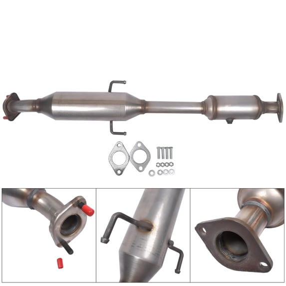 NEWZQ Rear Catalytic Converter 54885 for Hyundai Sonata Sedan 2.4L L4 2011-2016 1Pc