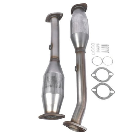 NEWZQ Rear Left Right Catalytic Converter for Nissan Armada Sport Utility 5.6L V8 2004-2015 2Pcs
