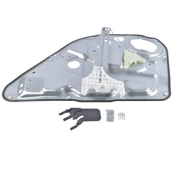 NEWZQ Rear Left Window Regulator for Hyundai Genesis Sedan 3.8L V6 4.6L 5.0L V8 2009-2014 Silver 1Pc