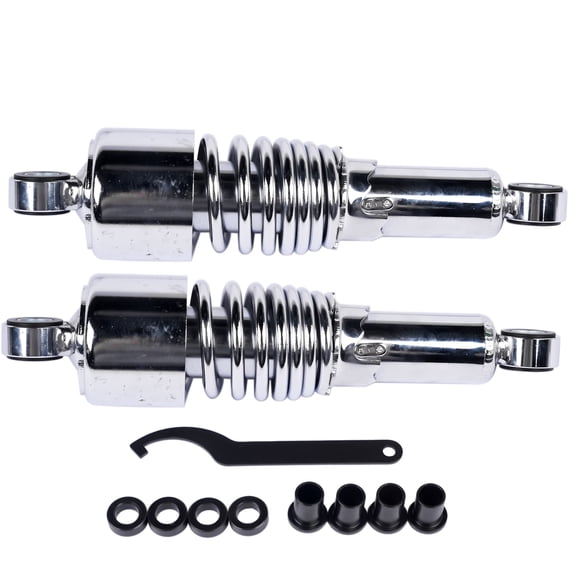 NEWZQ Rear Suspension Shock Absorber for Harley-Davidson Dyna Sportster Touring Motorcycle 1980-Up 2Pcs