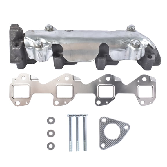 NEWZQ Right Exhaust Manifold for Chevrolet Express 3500 GMC Savana 3500 Pickup Van 2001-2015 1Pc