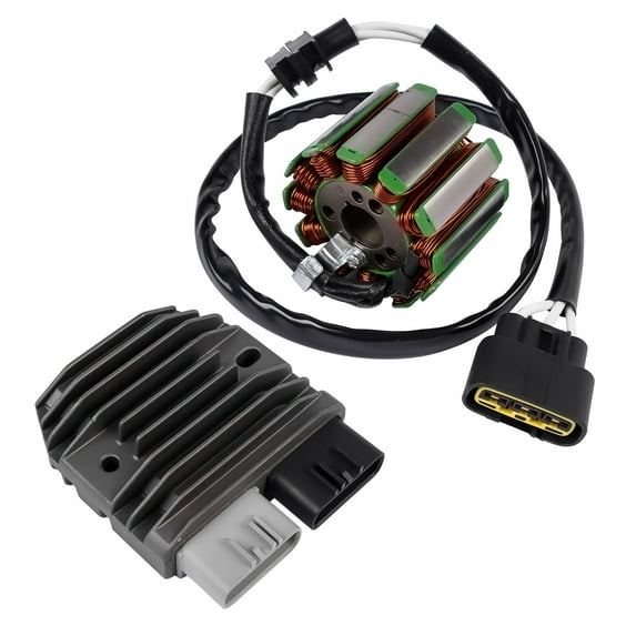 NEWZQ Stator and Regulator Rectifier Set for Yamaha FZ8, YZF R1, FZ1, FZS1 Motorcycle 2004-2014 1Pc