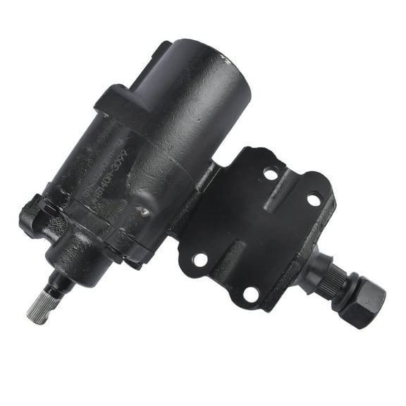 NEWZQ Steering Gear Box Fits Select: 1999-2004 Nissan Frontier Xterra Pickup Sport Utility Black 1Pc