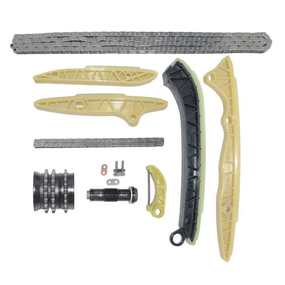 NEWZQ Timing Chain Kit for Mercedes-Benz C CL CLK E G GL GLK ML R S SL SLK Sedan 2005-2015 1 Set