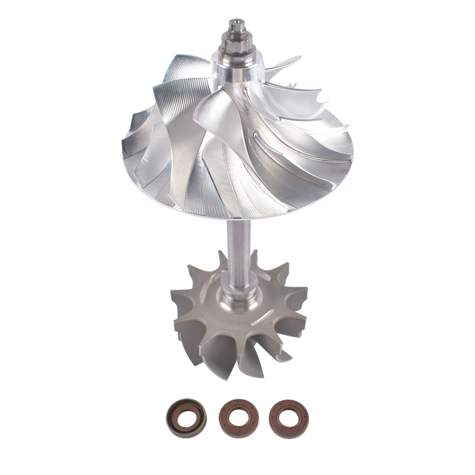 NEWZQ Turbo Rotor Assembly For Cummins X15 Turbocharger Turbo Model ...